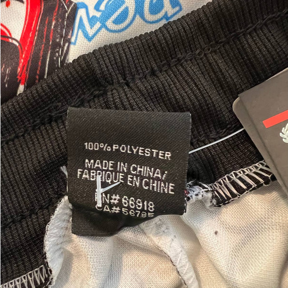 New Phat Farm Boys Shorts with Multicolored Graffiti Print Size 4 - Picture 6 of 7